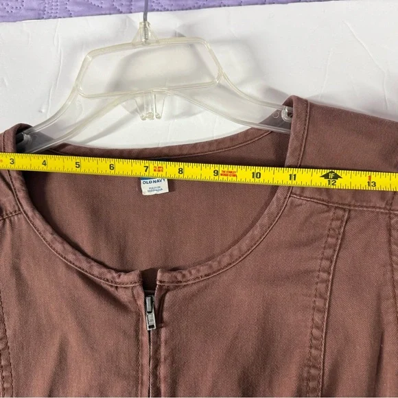 Old Navy Mauve Long Sleeve Jumpsuit - Picture 5 of 10